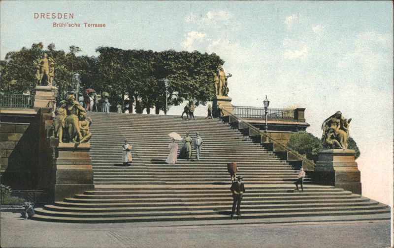 Brühl'sche Terrasse, Dresden Germany