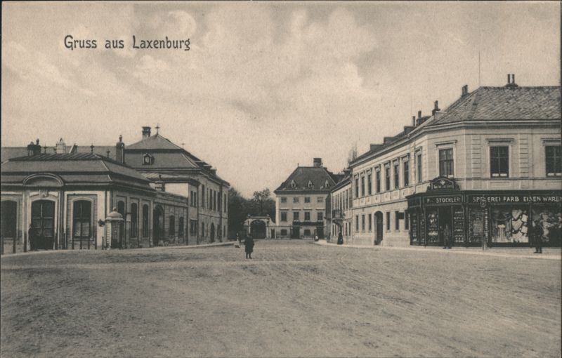 Gruss aus Laxenburg, Town Square View Austria
