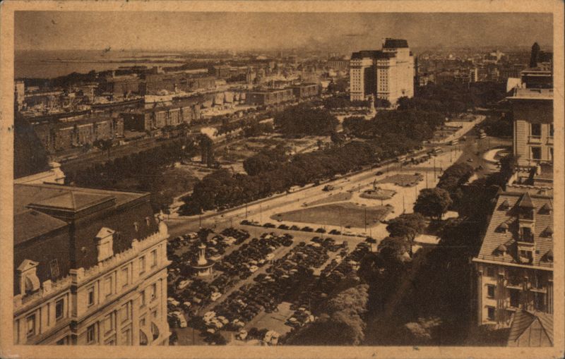 Buenos Aires Panoramic City View Argentina