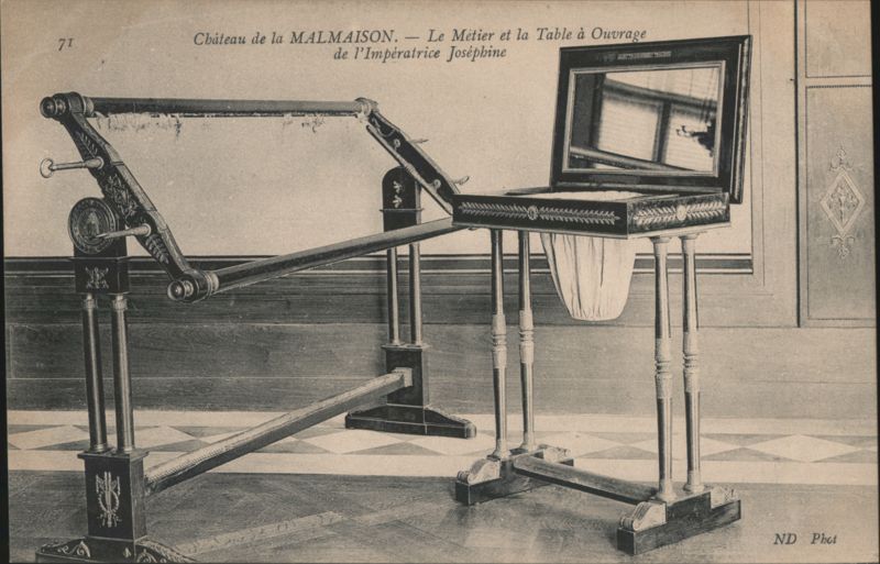 Château de Malmaison - Empress Josephine's Loom & Work Table France