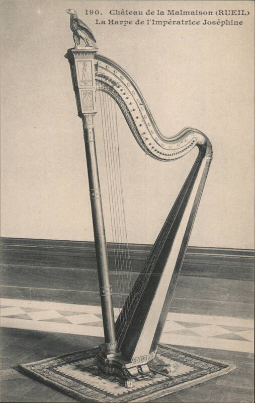Château de la Malmaison - Empress Josephine's Harp Rueil-Malmaison France