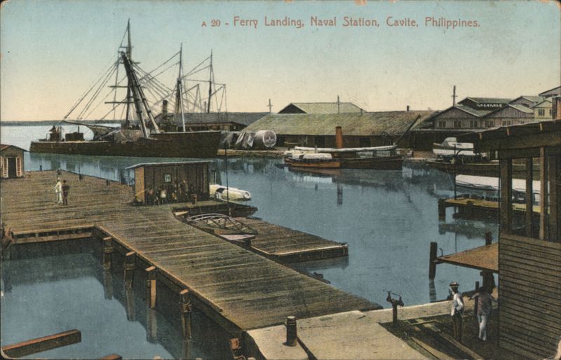 Ferry Landing, Naval Station Cavite Philippines Southeast Asia