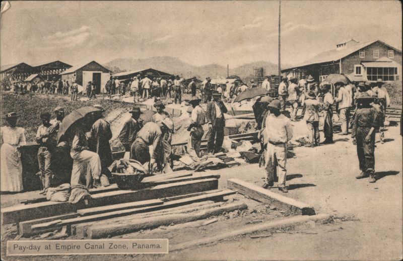 Pay-day at Empire Canal Zone Panama