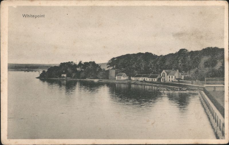 Whitepoint, Coastal View with Buildings Ireland