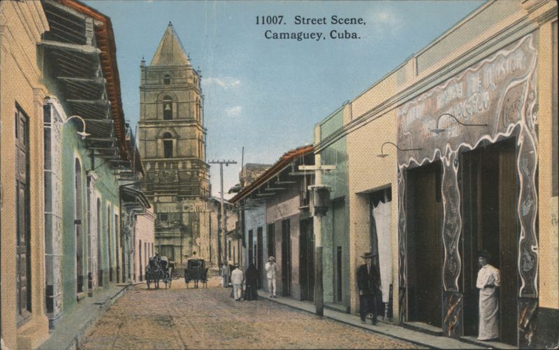 Street Scene Camaguey Cuba