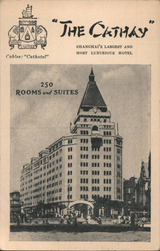 The Cathay Shanghai's Largest Most Luxurious Hotel China