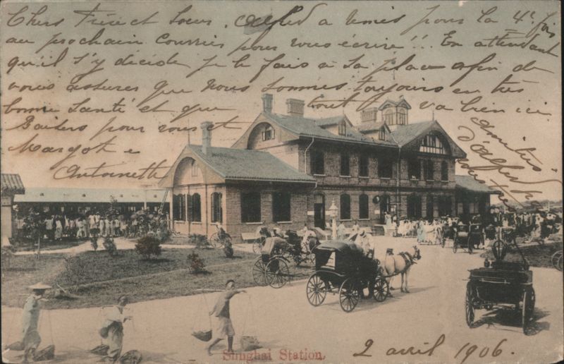 Shanghai Station, 1906 China