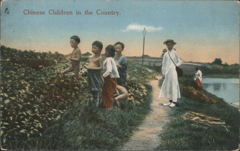 Chinese Children in the Country China