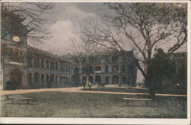 St. John's University Buildings, Clock Tower Shanghai China