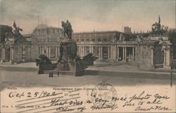 Kaiser Wilhelm I National Monument, Berlin Postcard