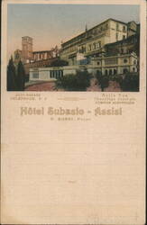 Hôtel Subasio Assisi, O. Rossi Propr. Postcard