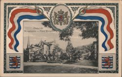 Diekirch Wirtgenplatz - Place Wirtgen Postcard