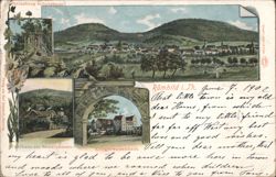 Römhild, Steinsburg Schutzhaus, Waldhaus, Kriegerwaisenhaus Postcard