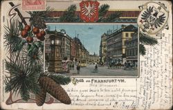 Zeil Street View, Frankfurt am Main Postcard