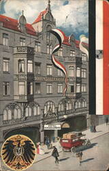 Hotel Hohenzollernhof, Dresden Postcard