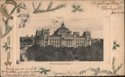 Reichstagsgebäude Berlin, Germany Postcard