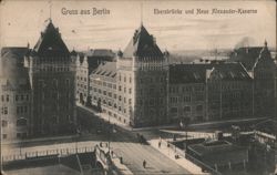 Ebersbrücke & Neue Alexander-Kaserne, Berlin Postcard