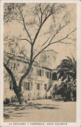 La Escalera y Campanile, Hotel Agua Caliente, Tijuana Postcard