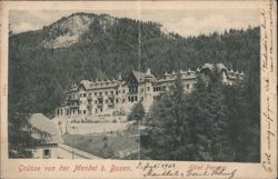 Hôtel Penegal, Mendel Pass, Bozen Postcard