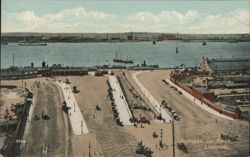 Pierhead and River Postcard