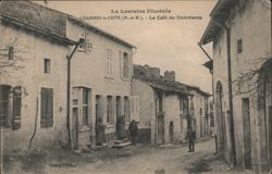 Charmes-la-Cote - Le Café du Commerce Postcard