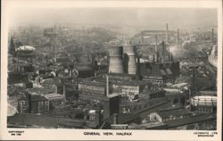 General View, Halifax Postcard
