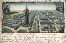 Döberitz Barracks Camp, Troop Training Ground, Military Postcard