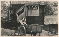 Leksand, Tibble - Women in Traditional Dress Postcard
