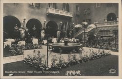Grand Hotel Royal's Winter Garden, Stockholm Postcard