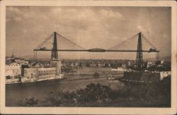 Marseille Transporter Bridge Postcard