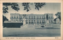 Museum of Natural History, Rio de Janeiro Postcard