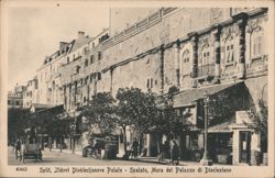 Split, Walls of Diocletian's Palace Postcard