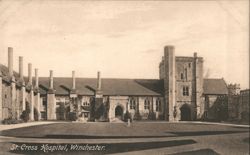 St. Cross Hospital, Winchester Postcard