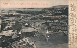 Dunedin Ocean Beach and St. Clair Postcard