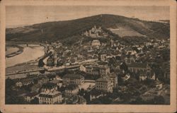 Wertheim am Main from Wartberg Hill Postcard
