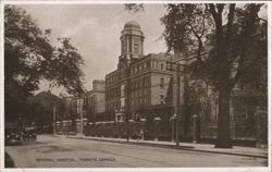 General Hospital, Toronto, Canada Postcard