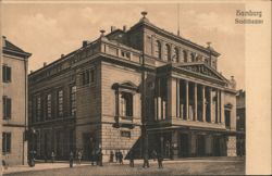 Hamburg Stadttheater, Neoclassical Building Postcard