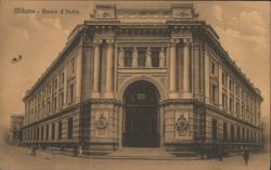 Milano - Banca d'Italia Postcard