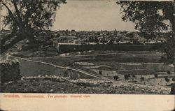 Jerusalem General View Postcard