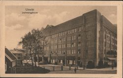 Utrecht Jaarbeursgebouw Exhibition Building Postcard