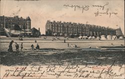 The Beach, Bexhill-on-Sea Postcard