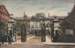 Guy's Hospital Entrance, London Postcard