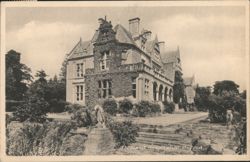 Freeland Hospital Nr Oxford, Ivy-Clad Building Postcard