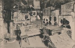 Heidelberg University Carcer, Student Prison Interior Postcard