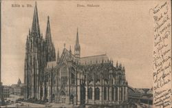 Cologne Cathedral South Side, Köln a. Rh. Postcard