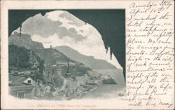 Amalfi Coastline from Grand Hotel dei Cappuccini Postcard