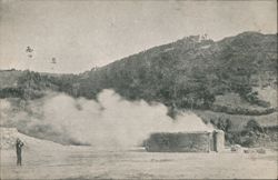Springs of boiling water Furnas, St. Michael's, Azores Postcard