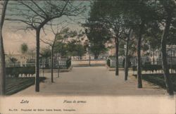 Lota Plaza de Armas Postcard