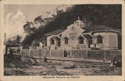 Escuela La Madrid, Manzanillo, 1905 Postcard