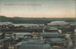 The Entrance to the Canal at La Boca Postcard